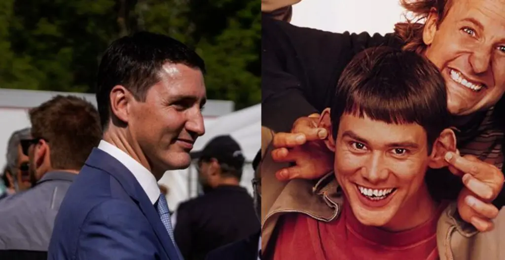 canada prime minister justin trudeau dumb and dumber haircut