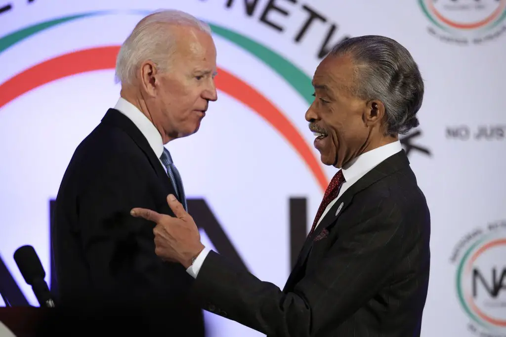 al sharpton president biden