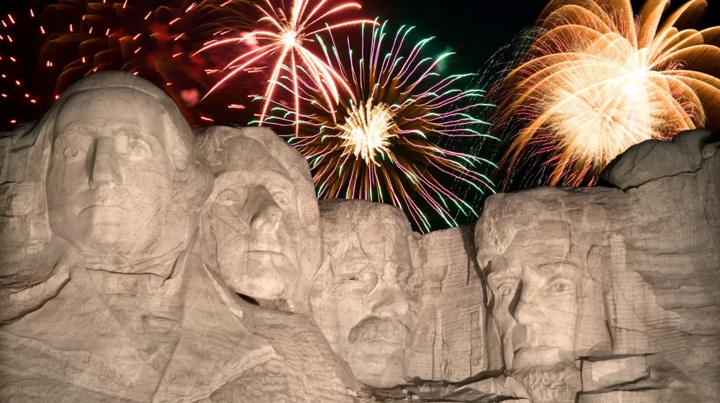 Mt. Rushmore Firework Celebration