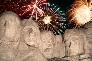 Mt. Rushmore Firework Celebration