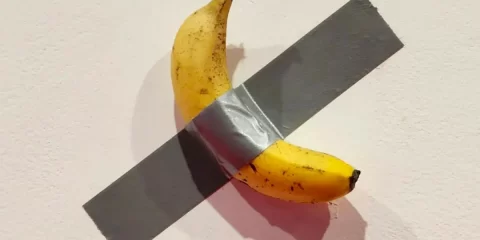 hungry art student banana