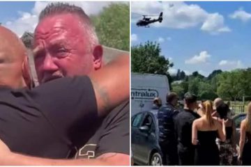 dad fakes own death helicopter