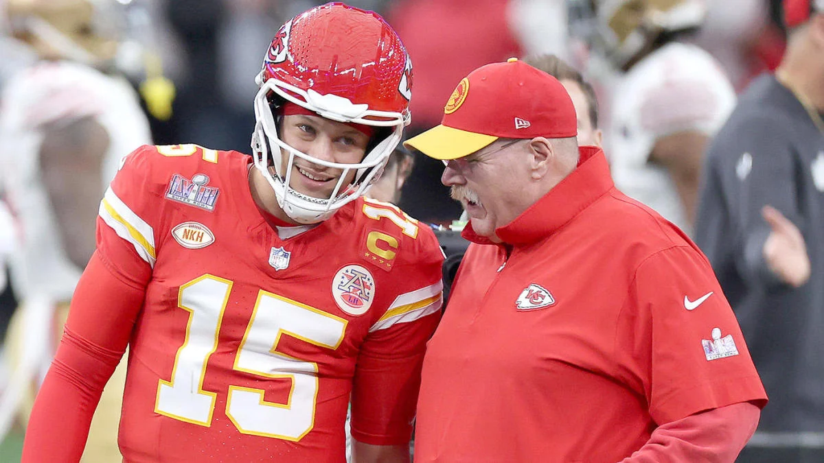 Hot Mic Caught Hilarious Play Call From Patrick Mahomes in Super Bowl ...