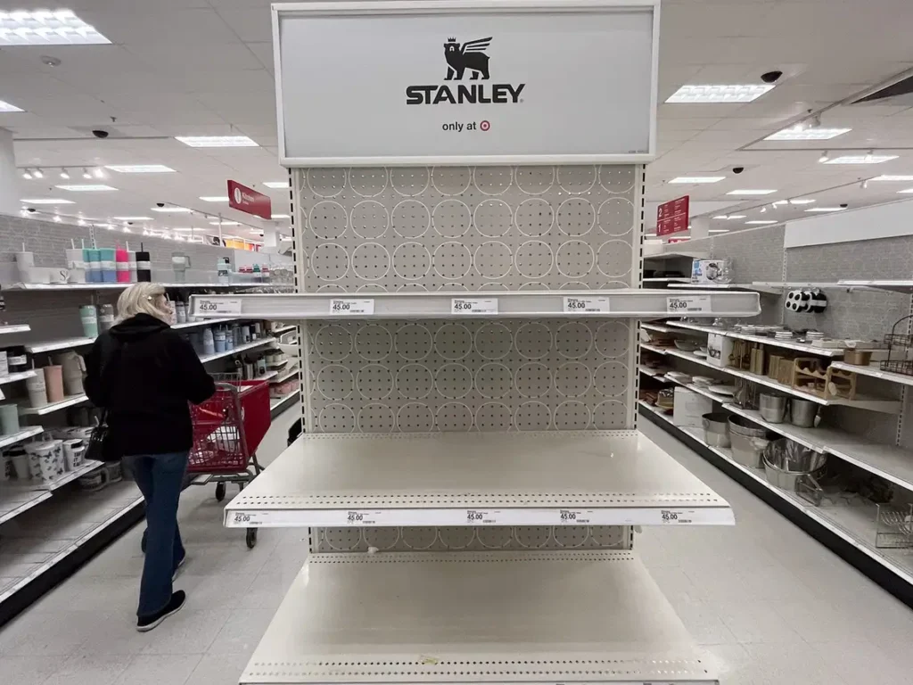 target stanley cups viral