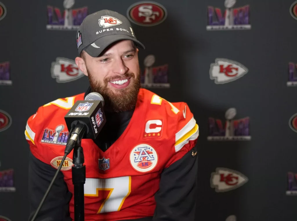 kansas city chiefs kicker harrison butker, super bowl champion