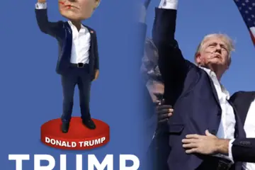 trump keep fighting bobblehead