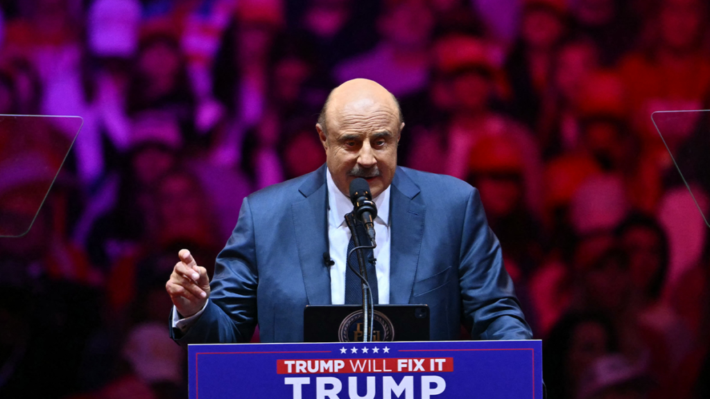 dr. phil trump bully