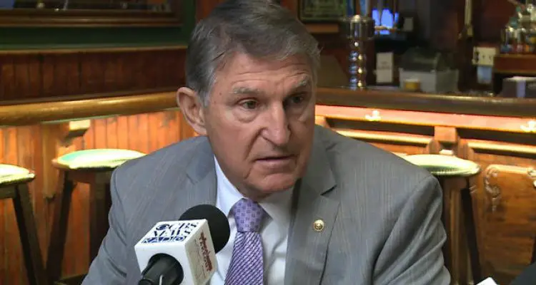 senator joe manchin on the takeout