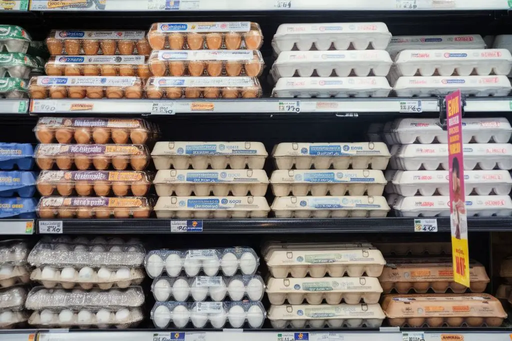 grocery store eggs