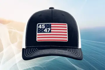 45th and 47th president hat