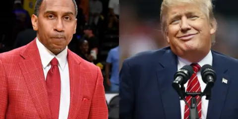 espn host stephen a smith and trump