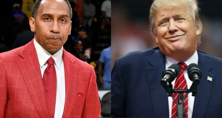 espn host stephen a smith and trump