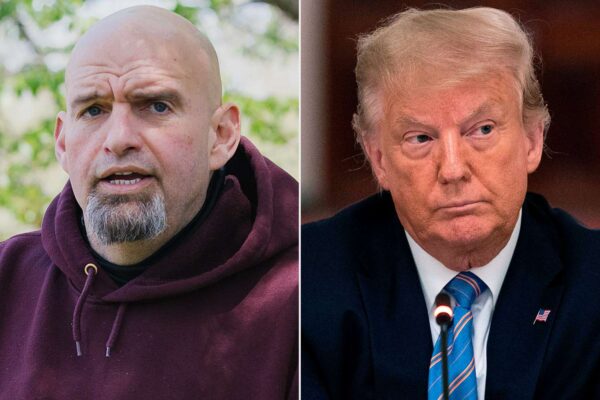 senator john fetterman and president elect donald trump