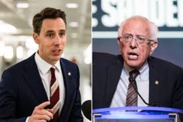 bernie sanders josh hawley