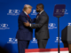 donald trump and byron donalds shaking hands