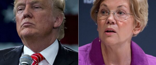 trump and elizabeth warren