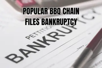 BARBECUE CHAIN FILES BANKRUPTCY