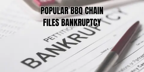 BARBECUE CHAIN FILES BANKRUPTCY