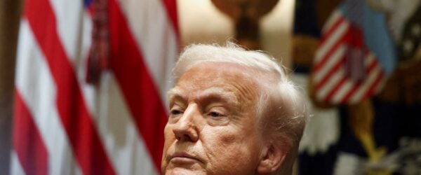 president trump menacing stare