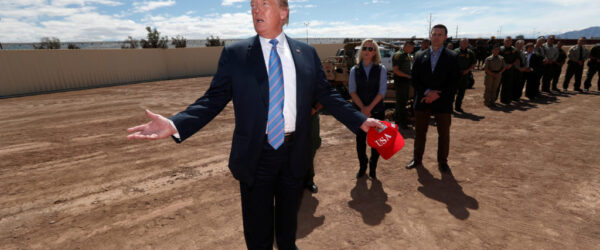 trump at border