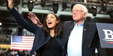 aoc and bernie sanders