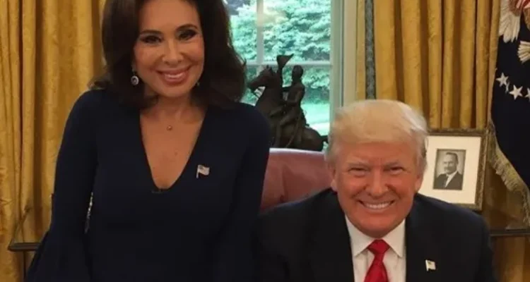 president trump and judge jeanine pirro