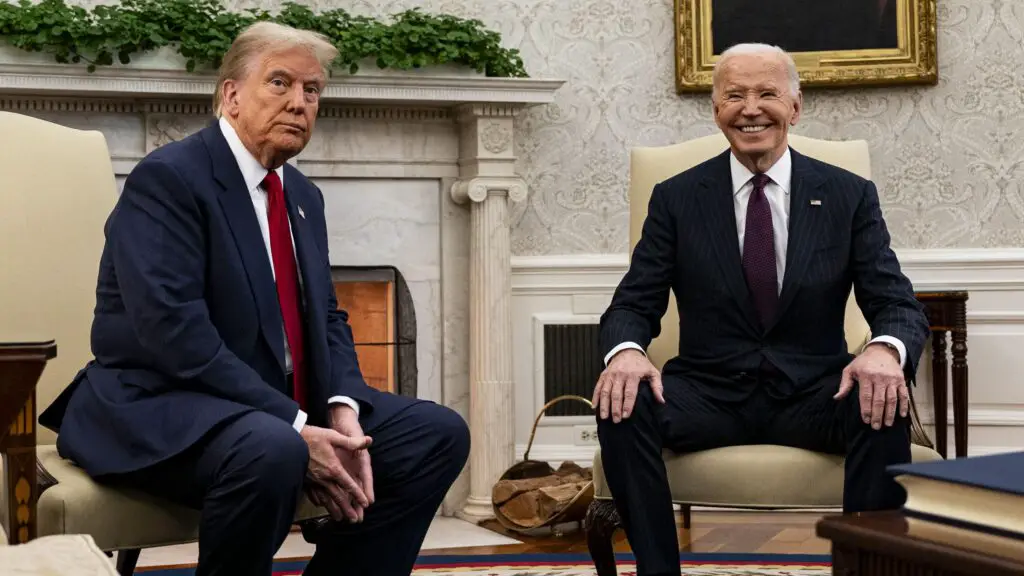 trump and biden