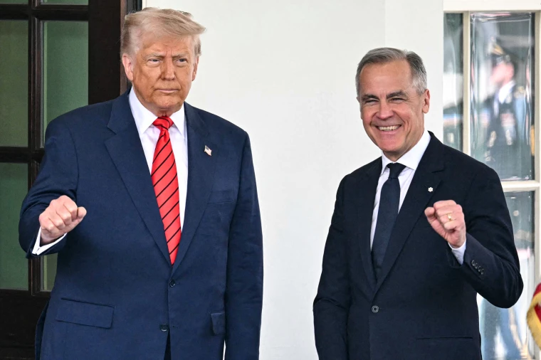 trump and canadian pm carney