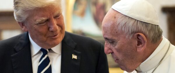 trump and pope francis