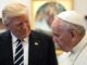 trump and pope francis