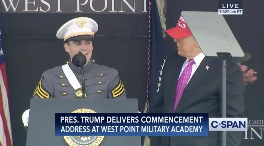 trump at west point