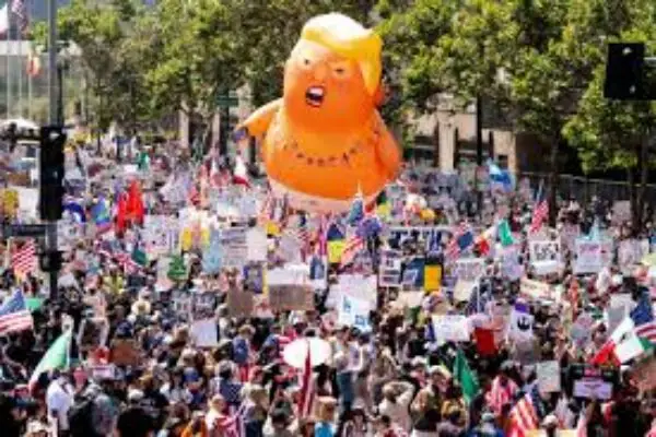 anti-trump rally