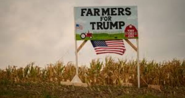 farmers for trump sign