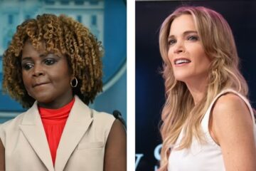 megyn kelly and karine jean-pierre