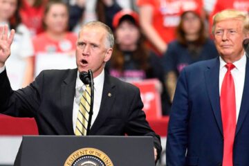 trump and senator thom tillis