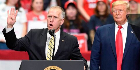 trump and senator thom tillis