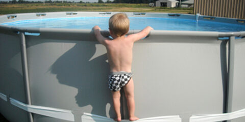 above ground pool