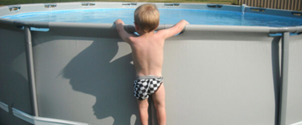 above ground pool