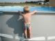 above ground pool