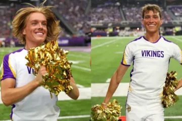 vikings male cheerleaders