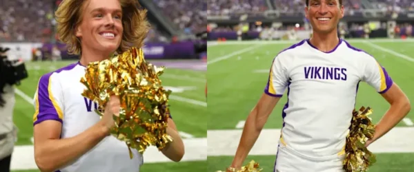 vikings male cheerleaders
