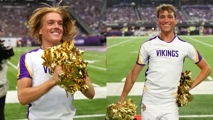 vikings male cheerleaders
