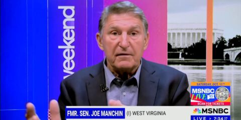 joe manchin former democrat and independent senator