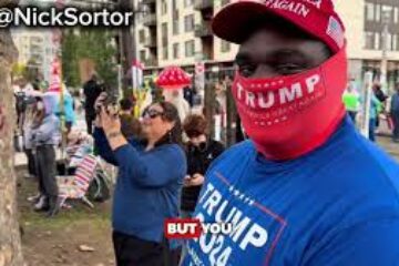 black maga supporter