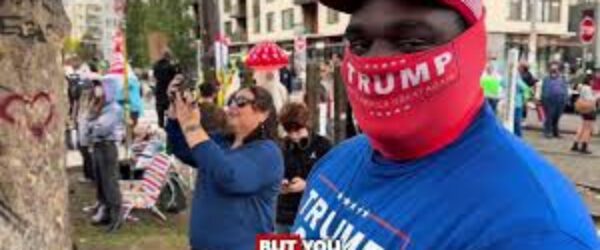 black maga supporter