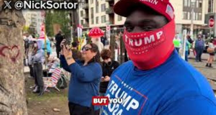 black maga supporter