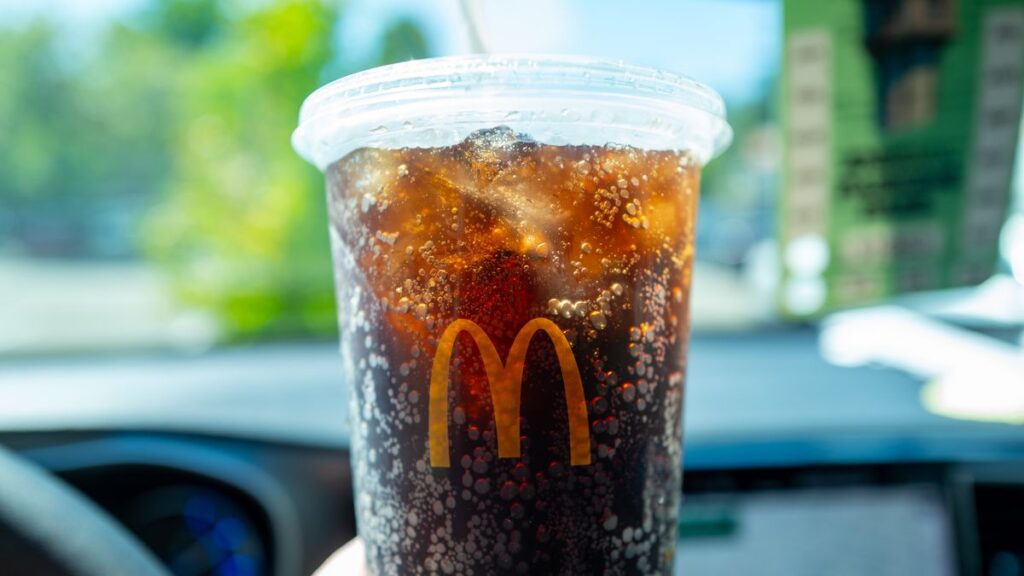mcdonalds diet coke